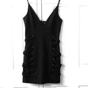 Sexy, black dress. Great for a night out!